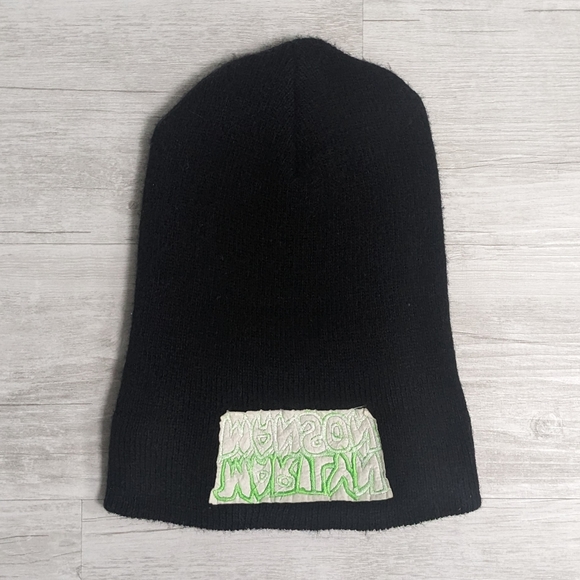 VINTAGE 90s ERA Marilyn Manson Beanie/Toque - Picture 2 of 2